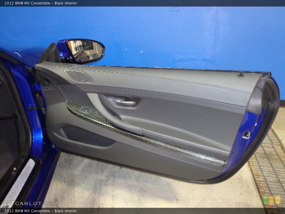 Black Interior Door Panel for the 2012 BMW M6 Convertible #76263621