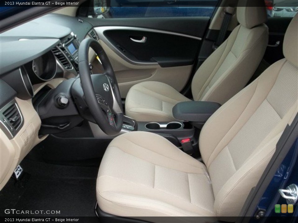 Beige Interior Front Seat for the 2013 Hyundai Elantra GT #76264391