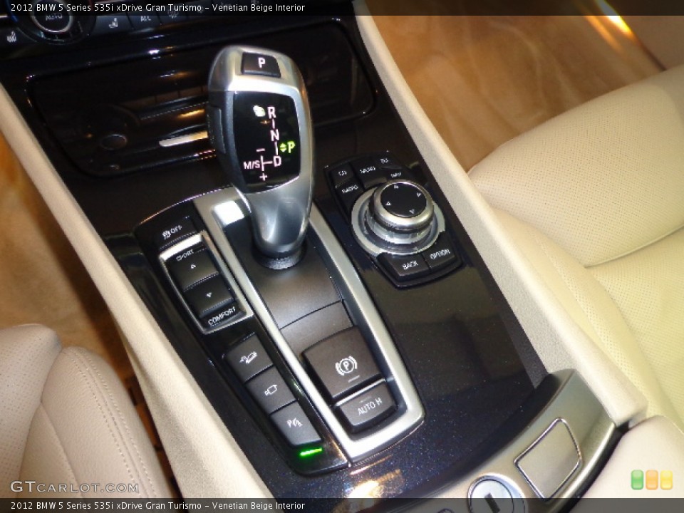 Venetian Beige Interior Transmission for the 2012 BMW 5 Series 535i xDrive Gran Turismo #76264751