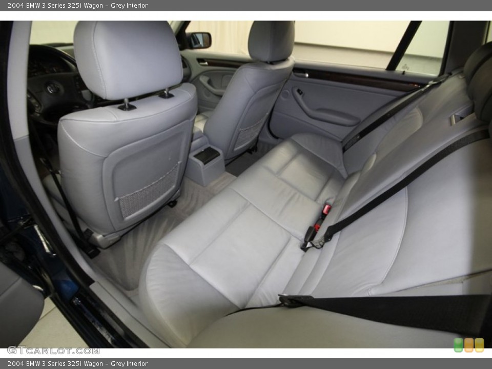 Grey Interior Rear Seat for the 2004 BMW 3 Series 325i Wagon #76265120