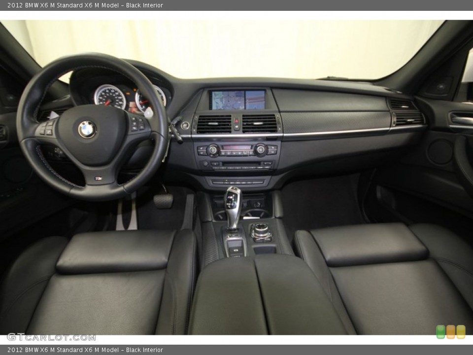Black Interior Dashboard for the 2012 BMW X6 M  #76265474