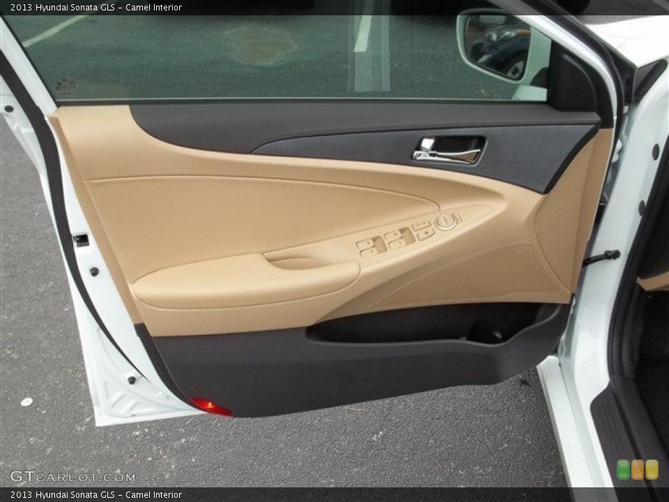Camel Interior Door Panel for the 2013 Hyundai Sonata GLS #76265519