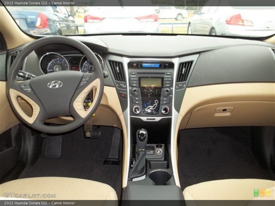 Camel Interior Dashboard for the 2013 Hyundai Sonata GLS #76265610