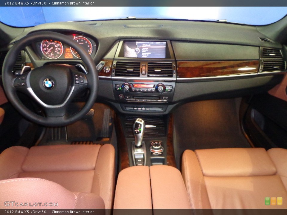 Cinnamon Brown Interior Dashboard for the 2012 BMW X5 xDrive50i #76266233