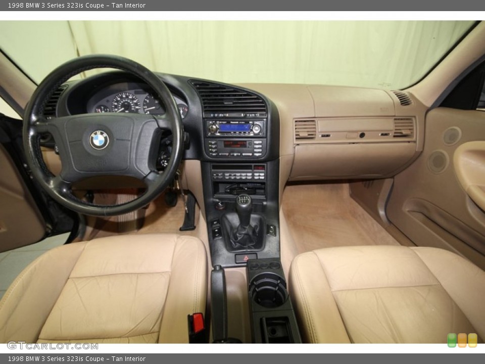 Tan Interior Dashboard for the 1998 BMW 3 Series 323is Coupe #76266674