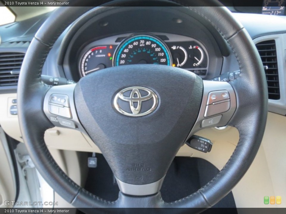Ivory Interior Steering Wheel for the 2010 Toyota Venza I4 #76268720