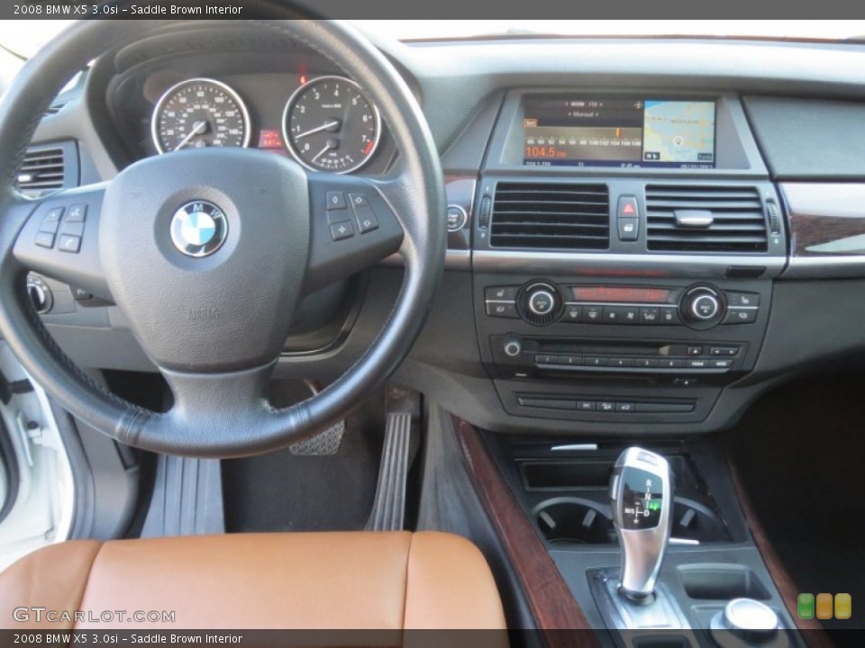 Saddle Brown Interior Dashboard for the 2008 BMW X5 3.0si #76269593