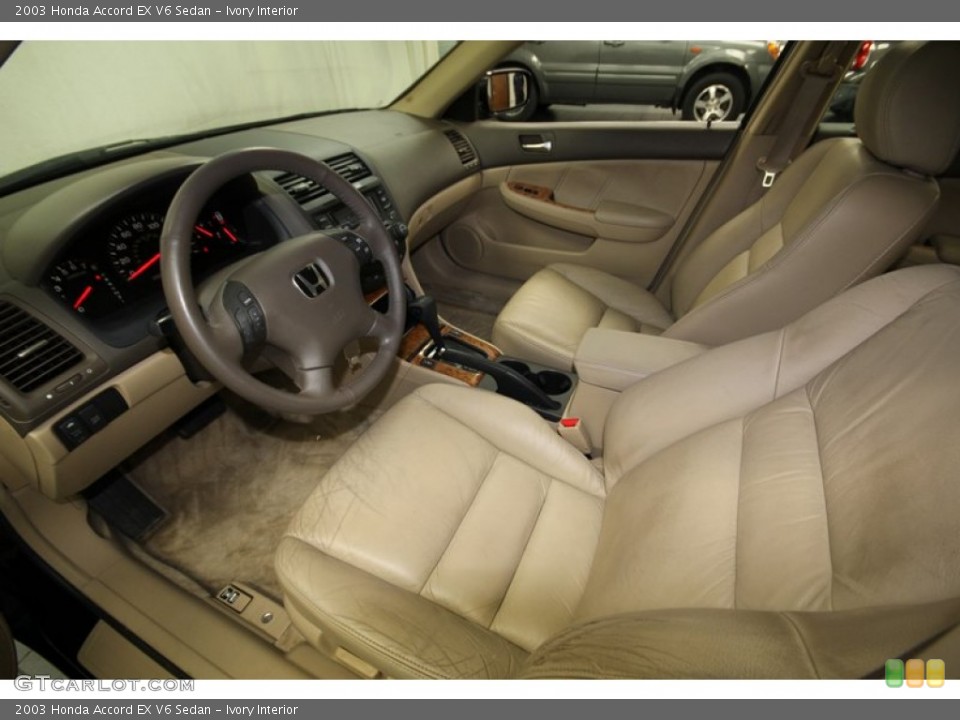 Ivory Interior Prime Interior for the 2003 Honda Accord EX V6 Sedan #76270631