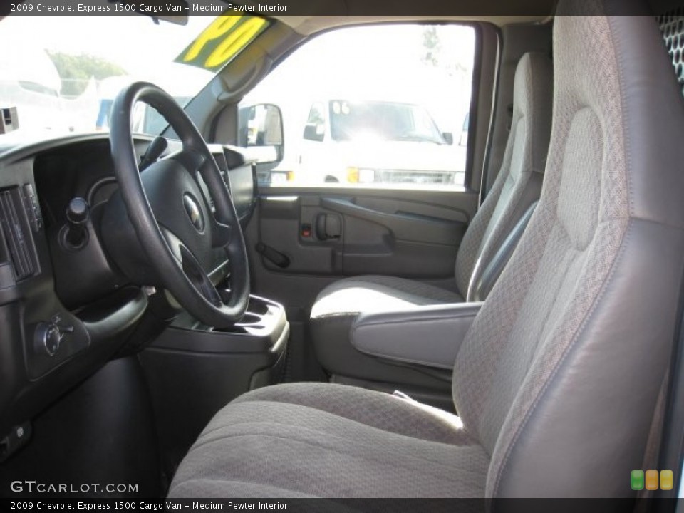 Medium Pewter 2009 Chevrolet Express Interiors
