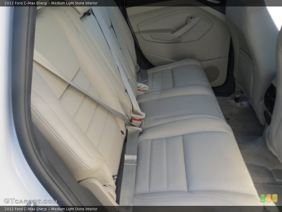 Medium Light Stone Interior Rear Seat for the 2013 Ford C-Max Energi #76274288