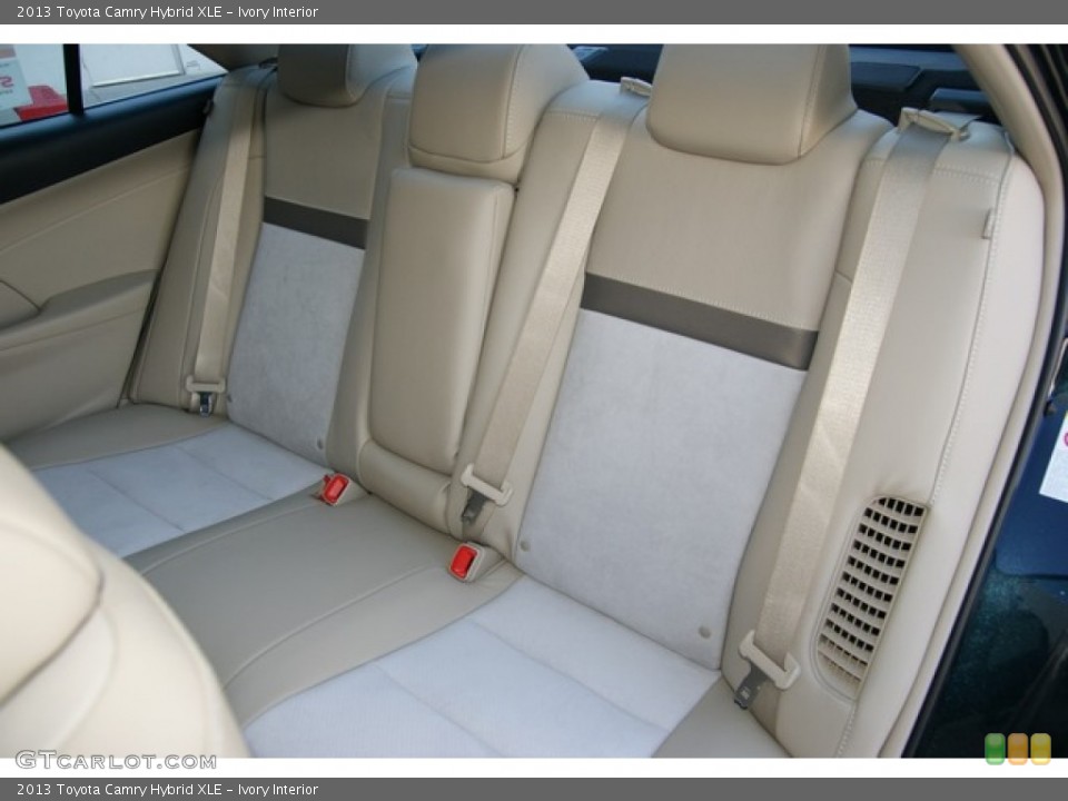 Ivory Interior Rear Seat for the 2013 Toyota Camry Hybrid XLE #76274390