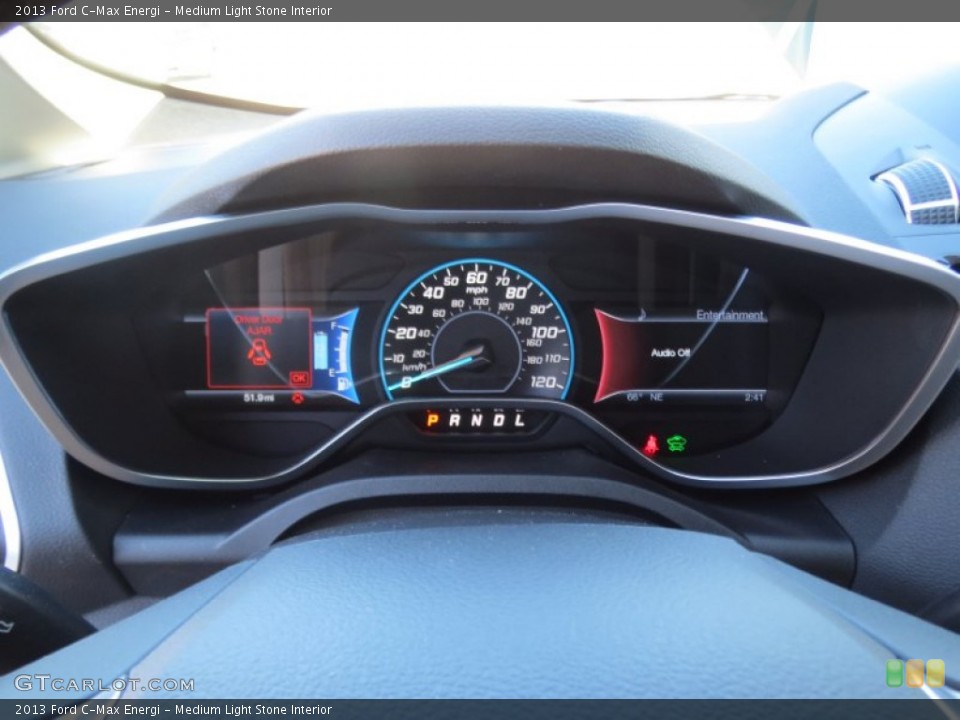 Medium Light Stone Interior Gauges for the 2013 Ford C-Max Energi #76274429