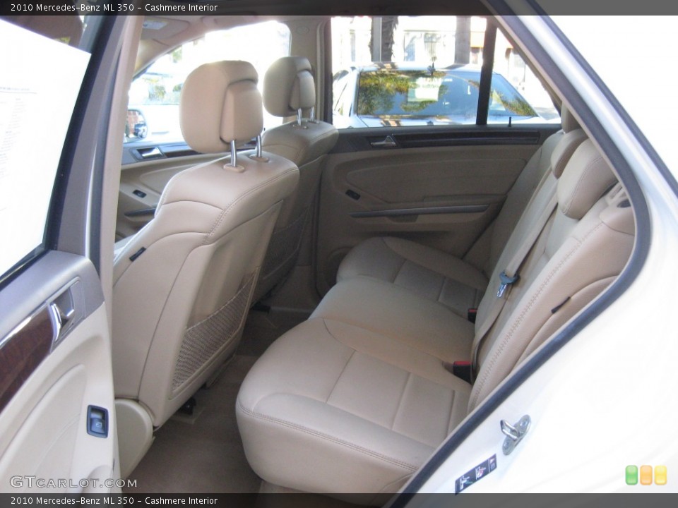 Cashmere Interior Rear Seat for the 2010 Mercedes-Benz ML 350 #76275896
