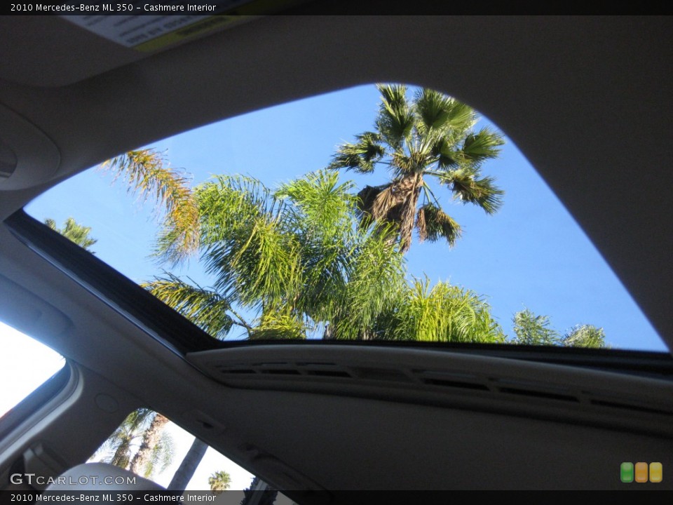Cashmere Interior Sunroof for the 2010 Mercedes-Benz ML 350 #76275899