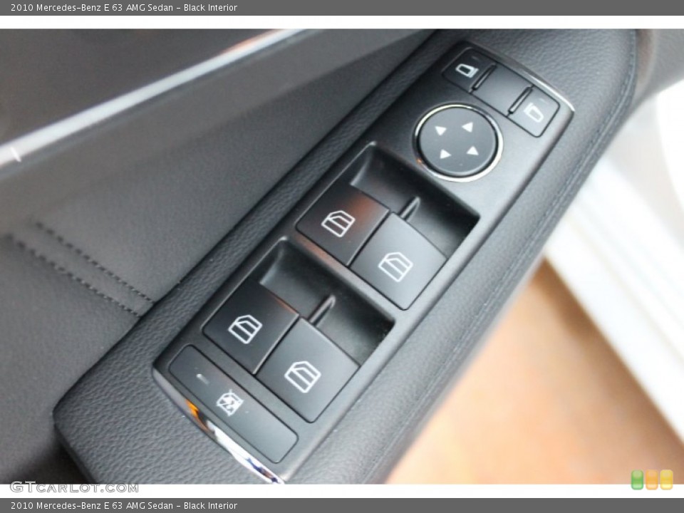 Black Interior Controls for the 2010 Mercedes-Benz E 63 AMG Sedan #76277849