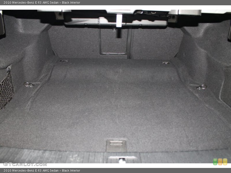 Black Interior Trunk for the 2010 Mercedes-Benz E 63 AMG Sedan #76277888