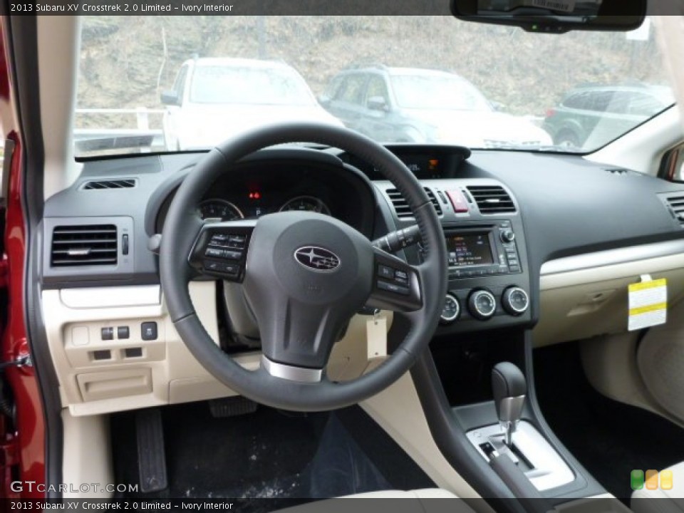Ivory Interior Dashboard for the 2013 Subaru XV Crosstrek 2.0 Limited #76278542