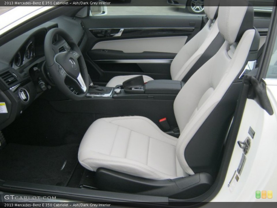 Ash/Dark Grey Interior Front Seat for the 2013 Mercedes-Benz E 350 Cabriolet #76279805