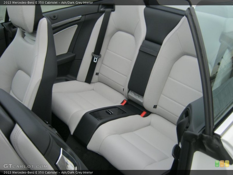 Ash/Dark Grey Interior Rear Seat for the 2013 Mercedes-Benz E 350 Cabriolet #76279823