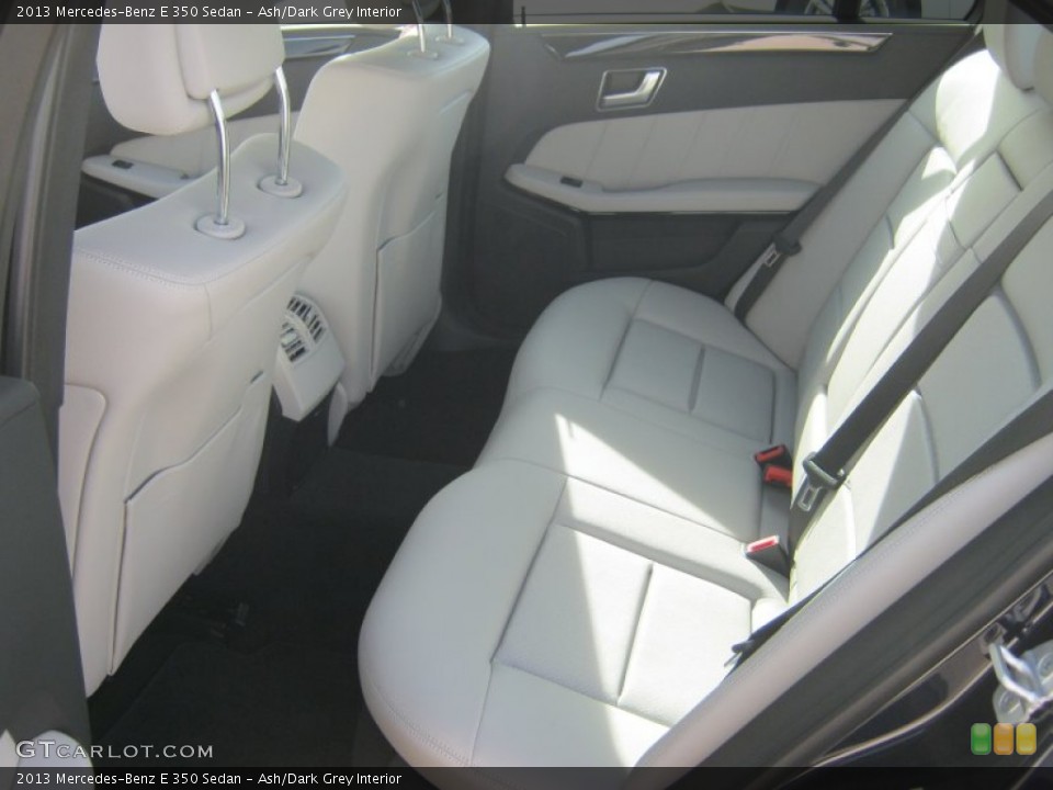 Ash/Dark Grey Interior Rear Seat for the 2013 Mercedes-Benz E 350 Sedan #76281861