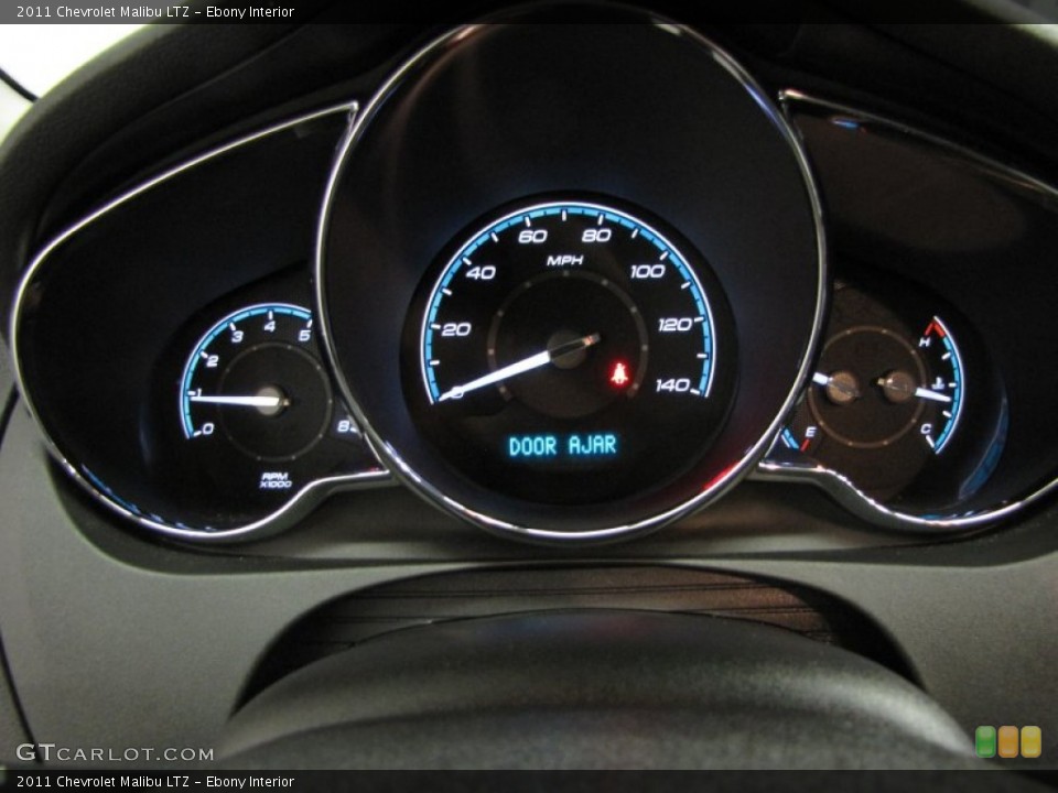 Ebony Interior Gauges for the 2011 Chevrolet Malibu LTZ #76285284