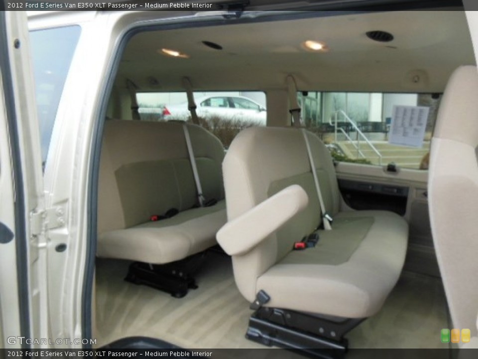 Medium Pebble Interior Rear Seat for the 2012 Ford E Series Van E350 XLT Passenger #76285388