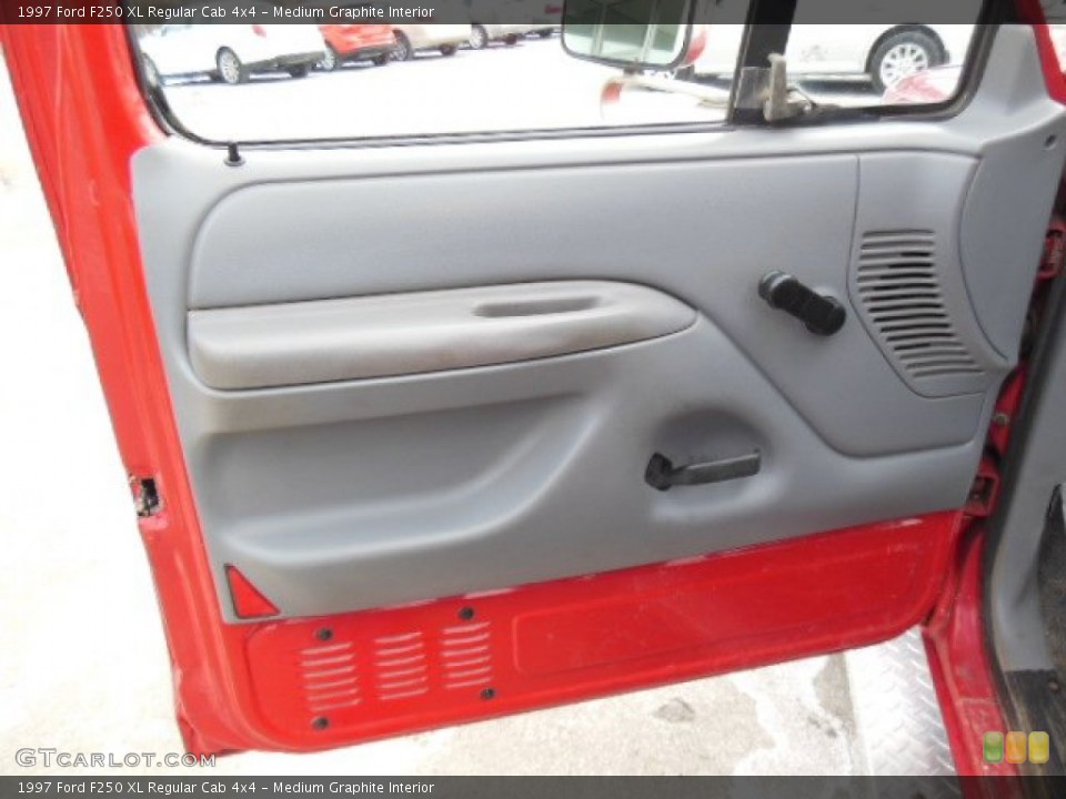 Medium Graphite Interior Door Panel for the 1997 Ford F250 XL Regular Cab 4x4 #76286033