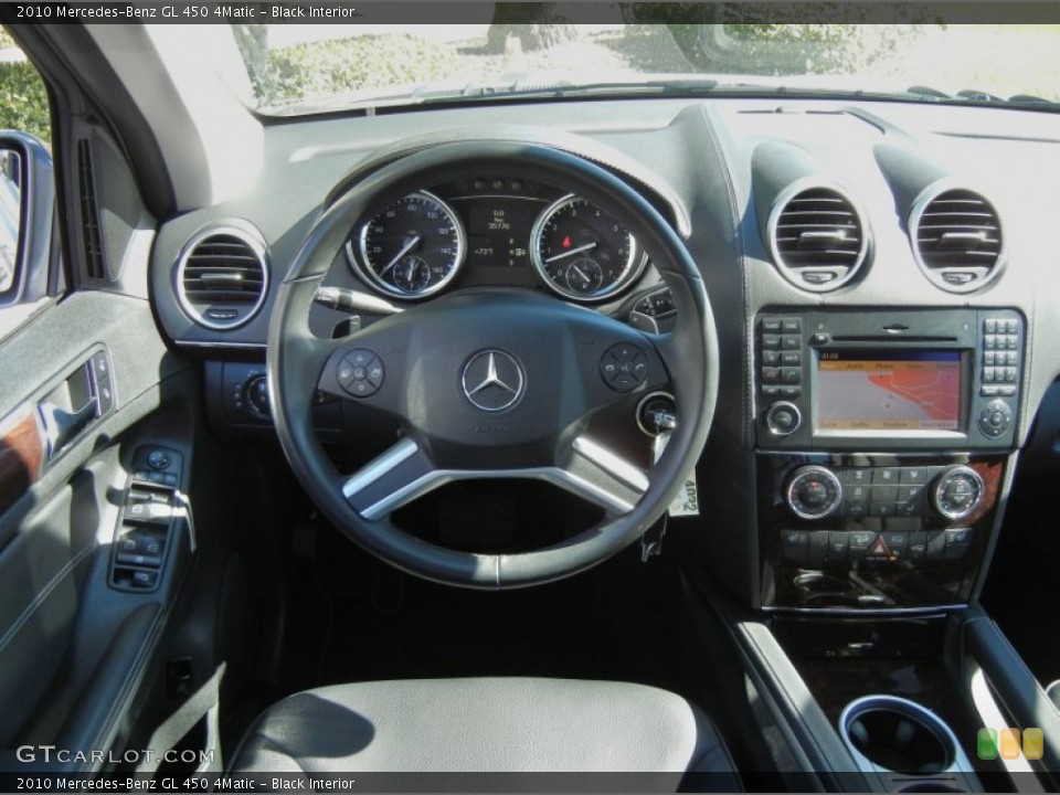 Black Interior Dashboard for the 2010 Mercedes-Benz GL 450 4Matic #76287061