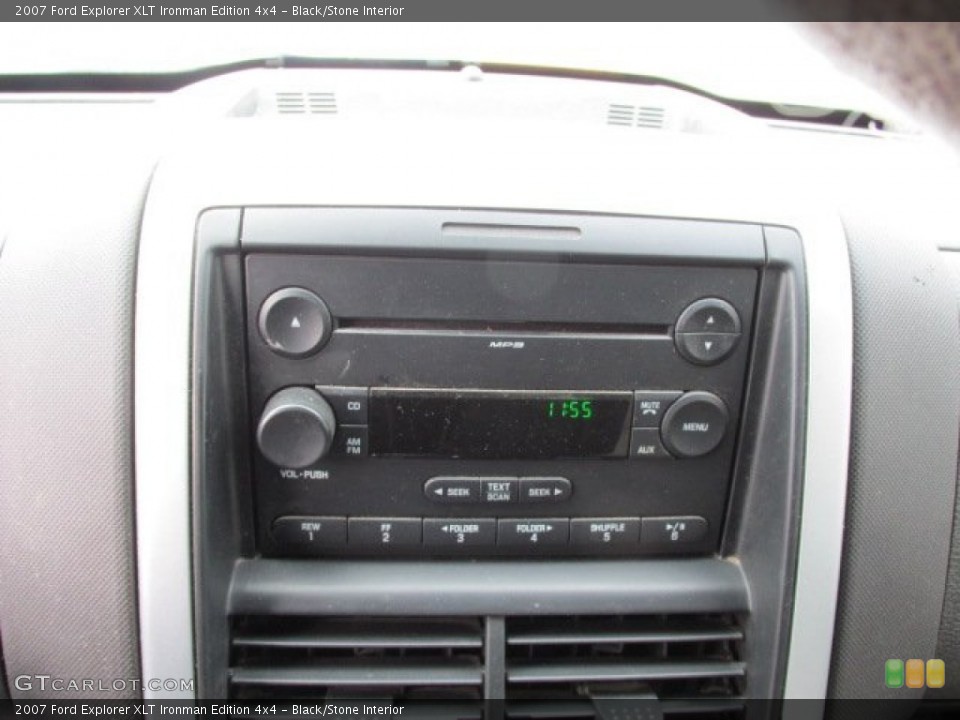 Black/Stone Interior Audio System for the 2007 Ford Explorer XLT Ironman Edition 4x4 #76288055