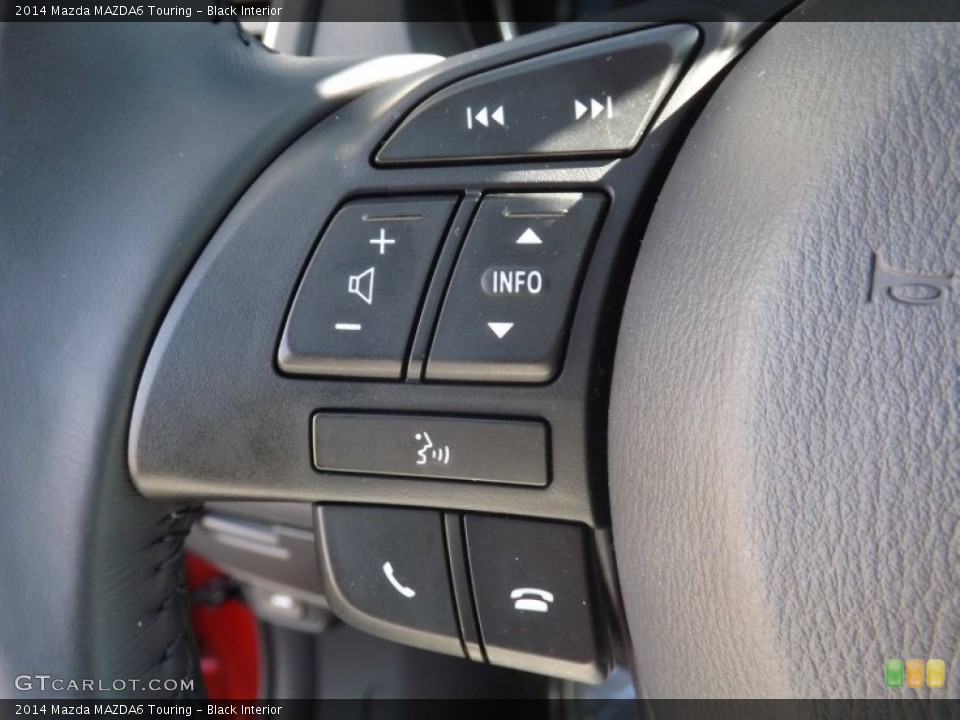 Black Interior Controls for the 2014 Mazda MAZDA6 Touring #76289638