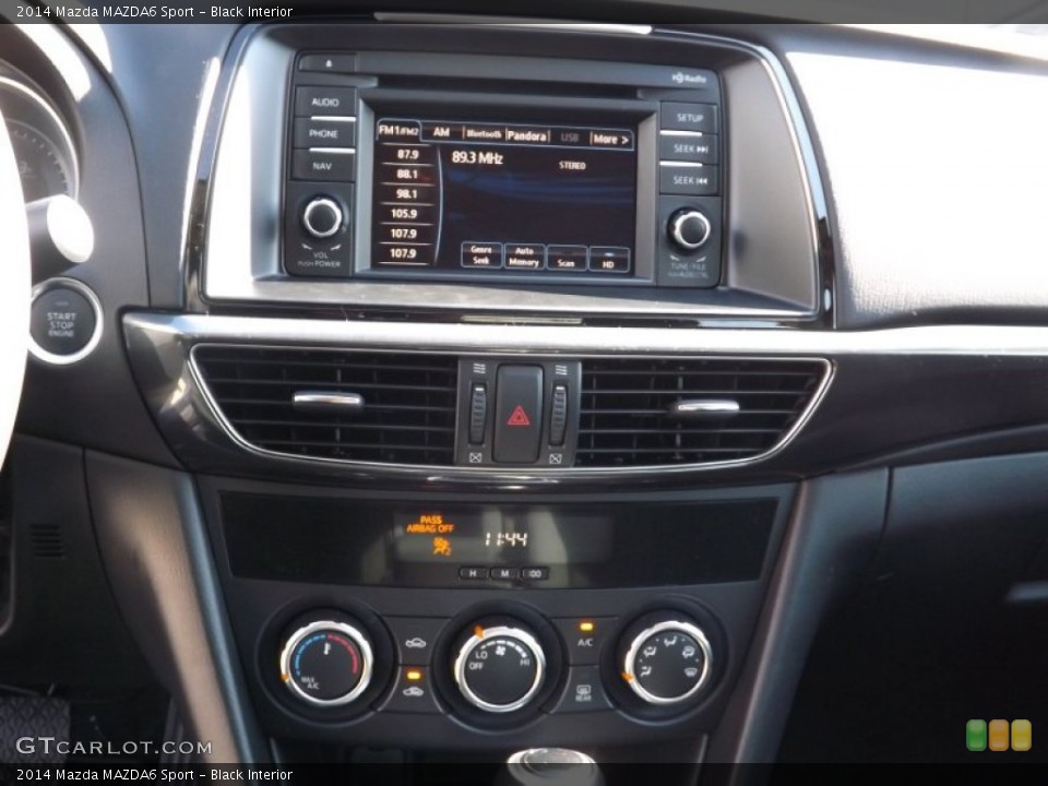 Black Interior Controls for the 2014 Mazda MAZDA6 Sport #76290212