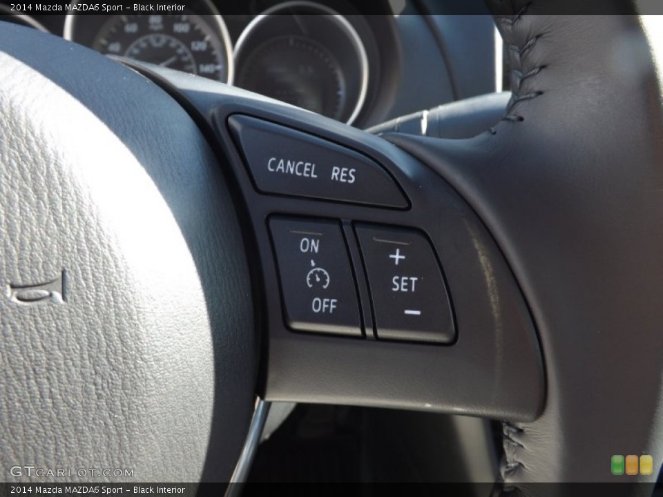 Black Interior Controls for the 2014 Mazda MAZDA6 Sport #76290243