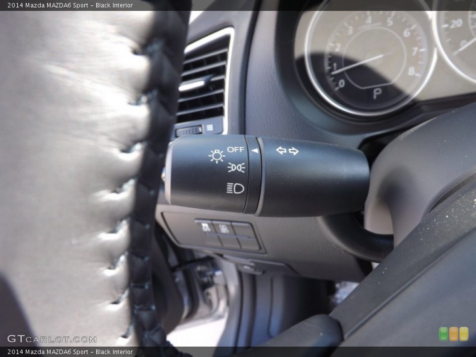 Black Interior Controls for the 2014 Mazda MAZDA6 Sport #76290298