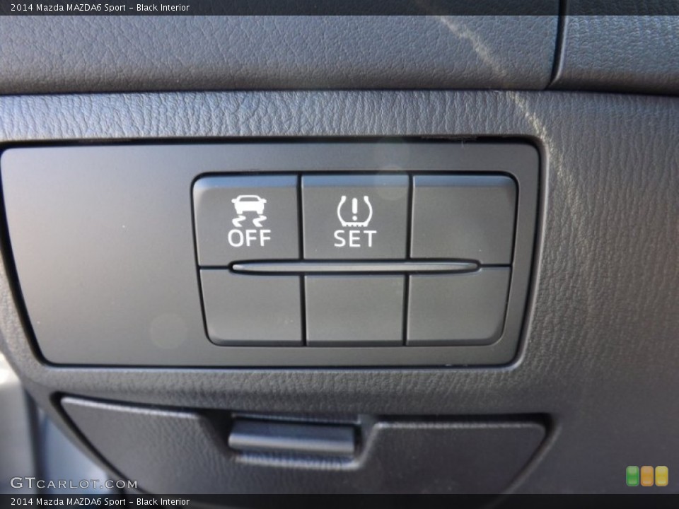 Black Interior Controls for the 2014 Mazda MAZDA6 Sport #76290317
