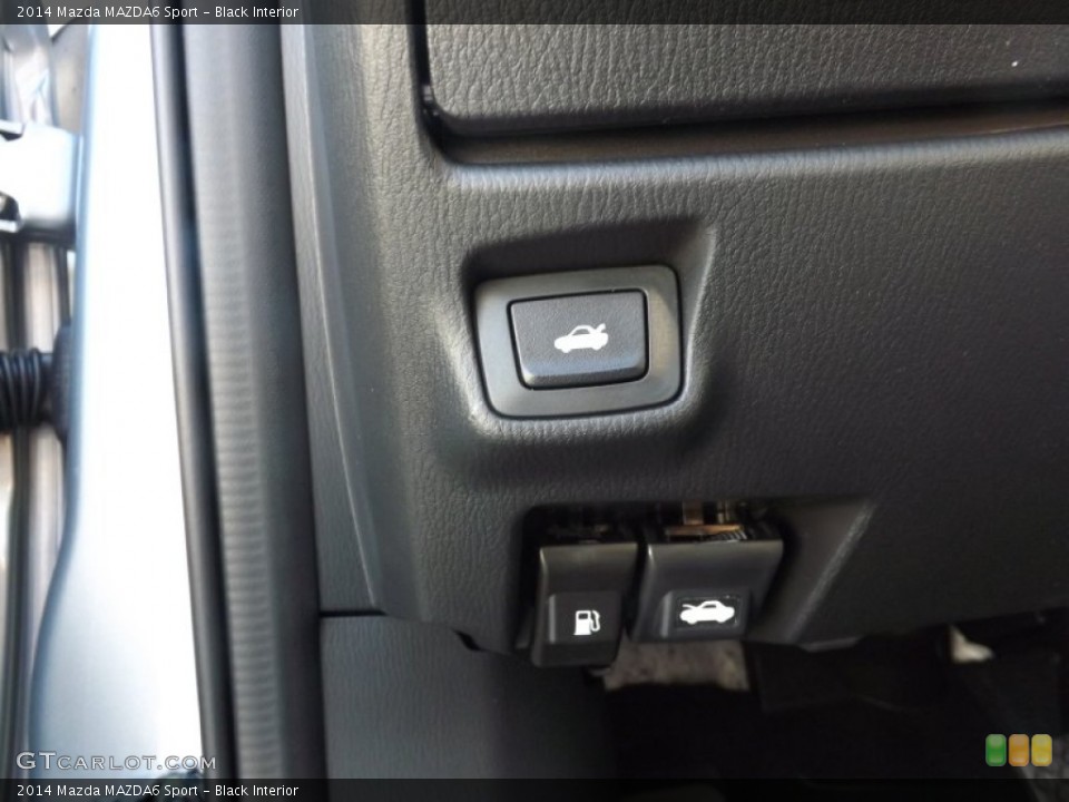 Black Interior Controls for the 2014 Mazda MAZDA6 Sport #76290352