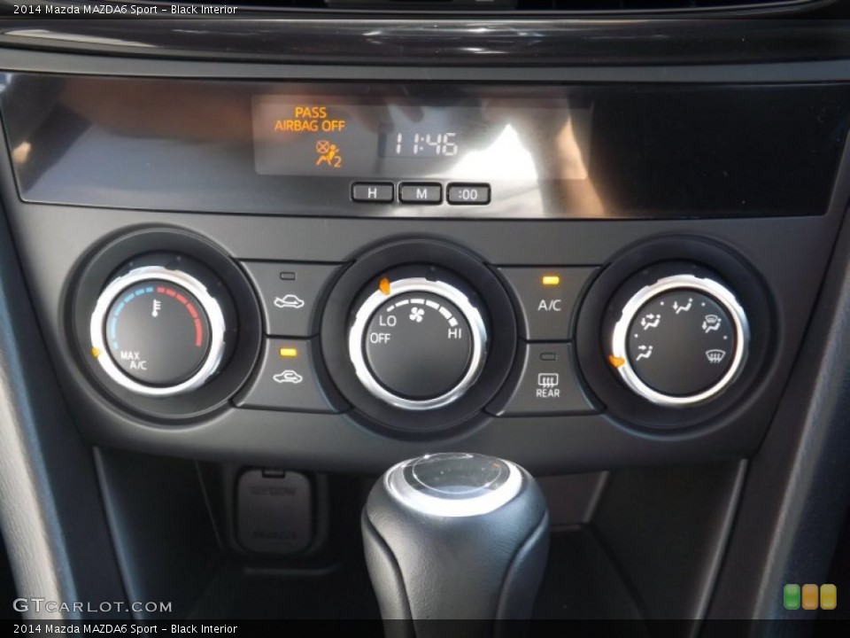 Black Interior Controls for the 2014 Mazda MAZDA6 Sport #76290371