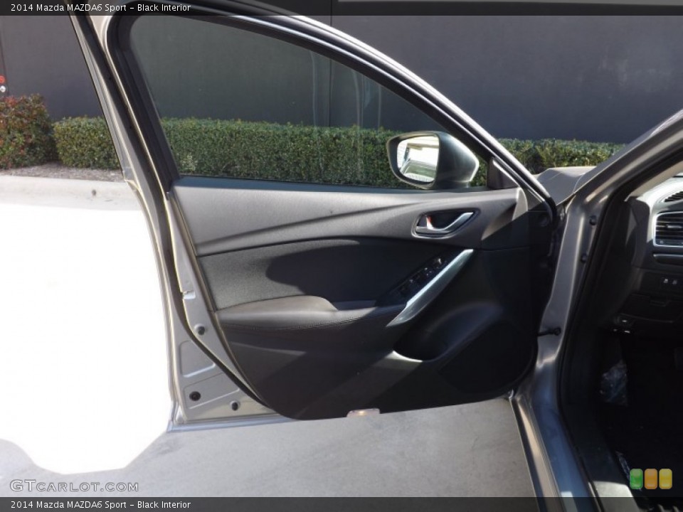 Black Interior Door Panel for the 2014 Mazda MAZDA6 Sport #76290463