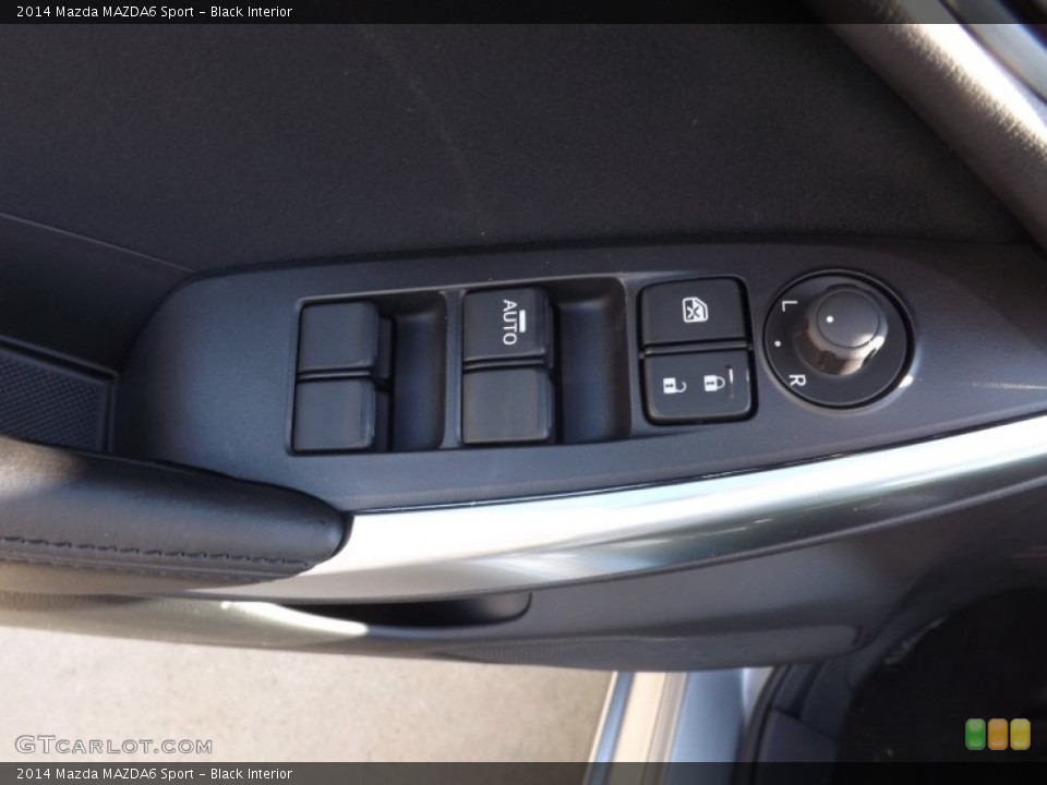 Black Interior Controls for the 2014 Mazda MAZDA6 Sport #76290484