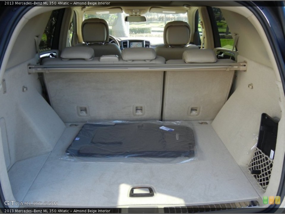 Almond Beige Interior Trunk for the 2013 Mercedes-Benz ML 350 4Matic #76290811