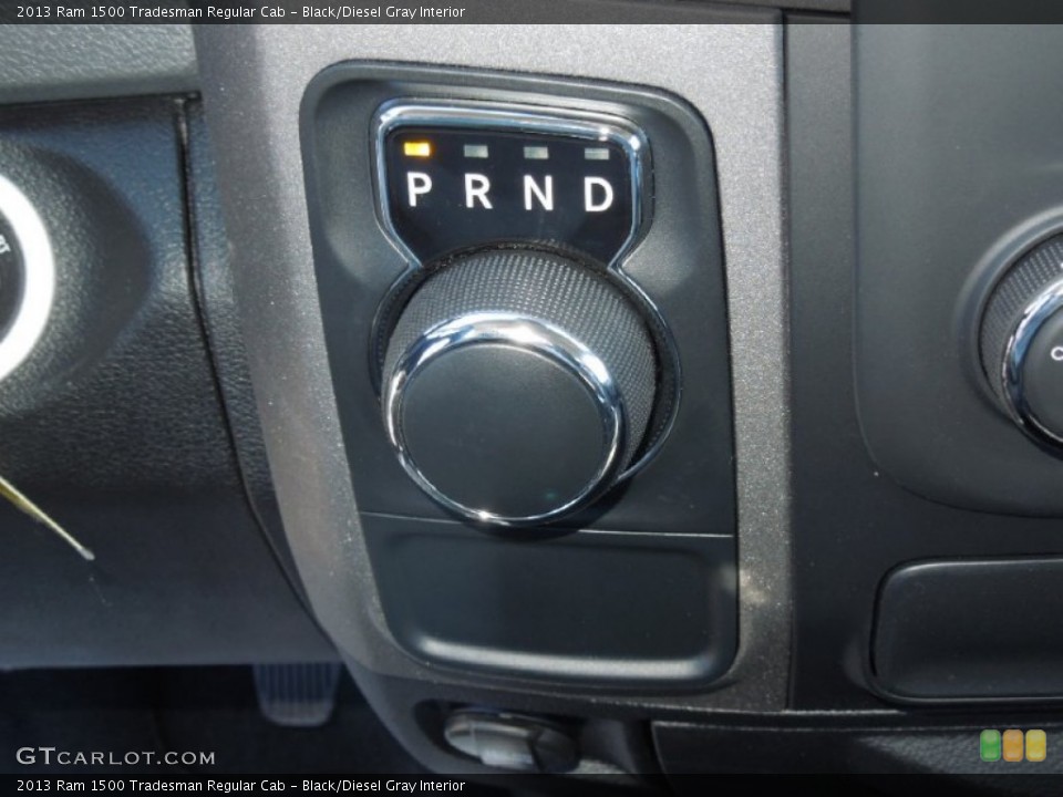Black/Diesel Gray Interior Transmission for the 2013 Ram 1500 Tradesman Regular Cab #76291130