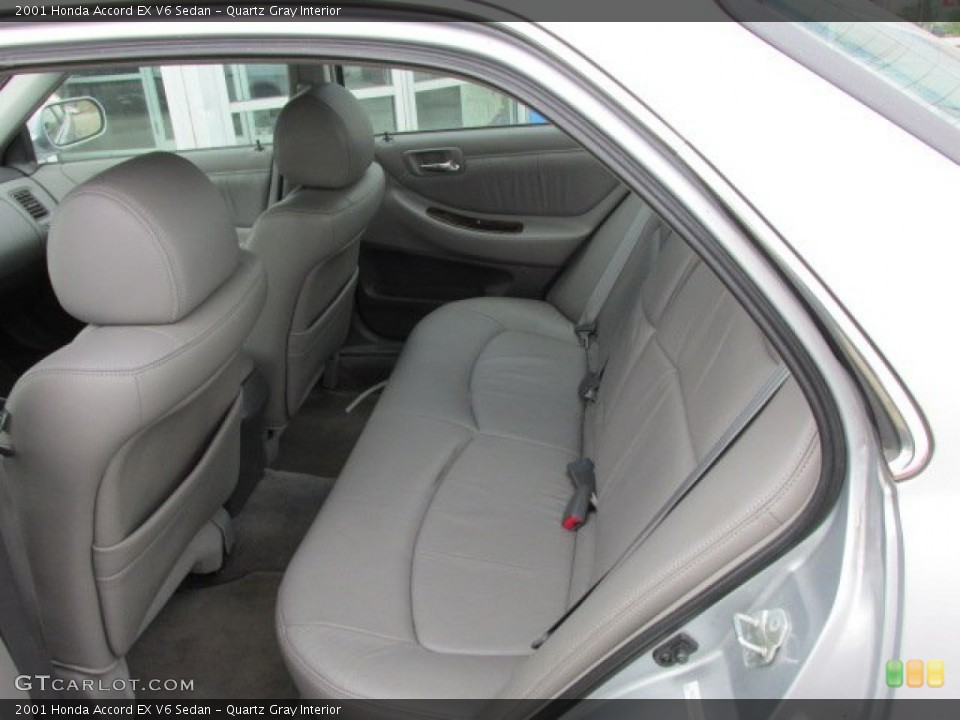 Quartz Gray Interior Rear Seat for the 2001 Honda Accord EX V6 Sedan #76291847