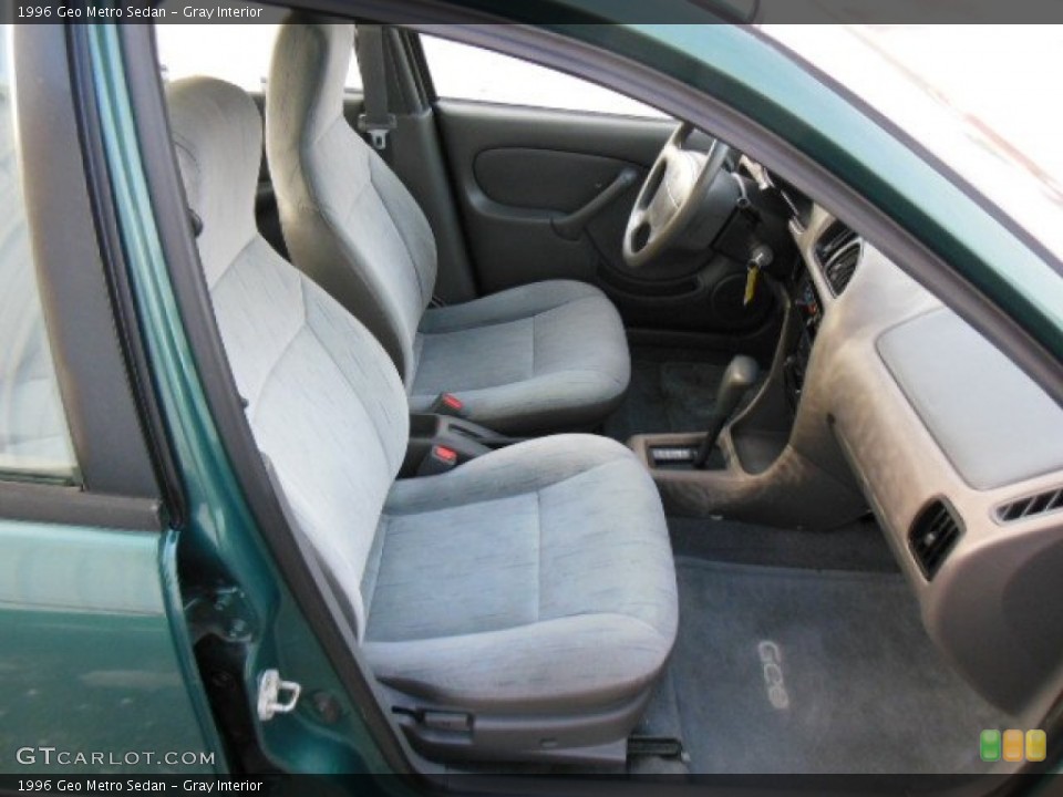 Gray Interior Photo For The 1996 Geo Metro Sedan 76292483