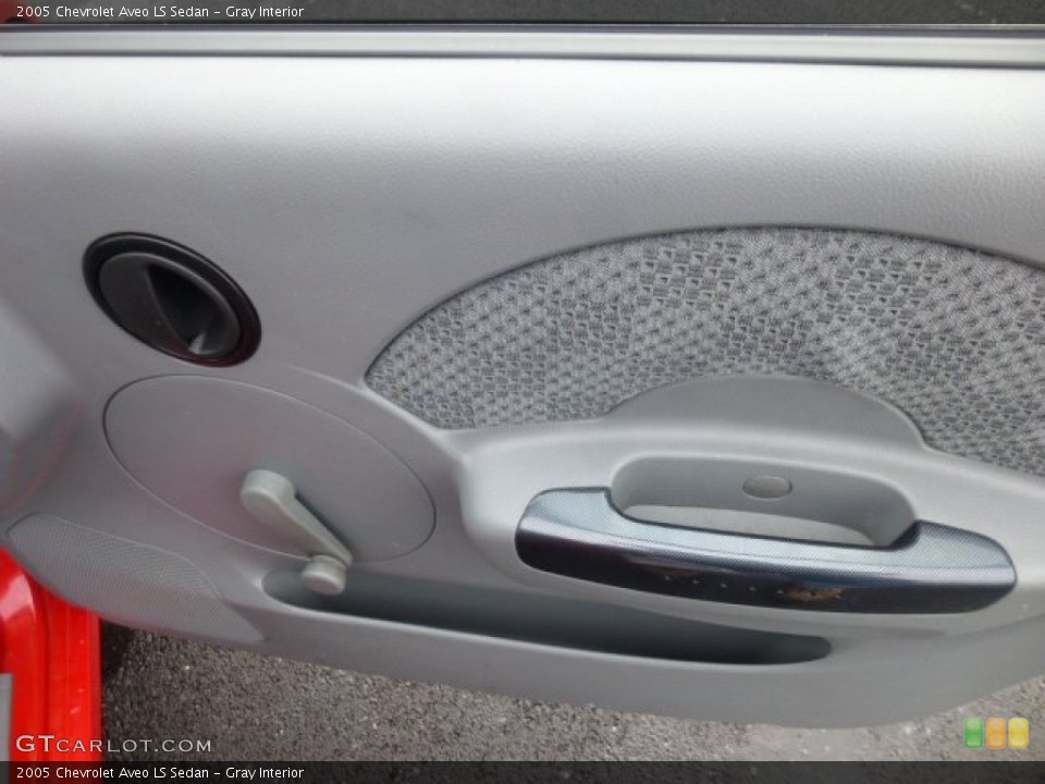 Gray Interior Door Panel for the 2005 Chevrolet Aveo LS Sedan #76294421