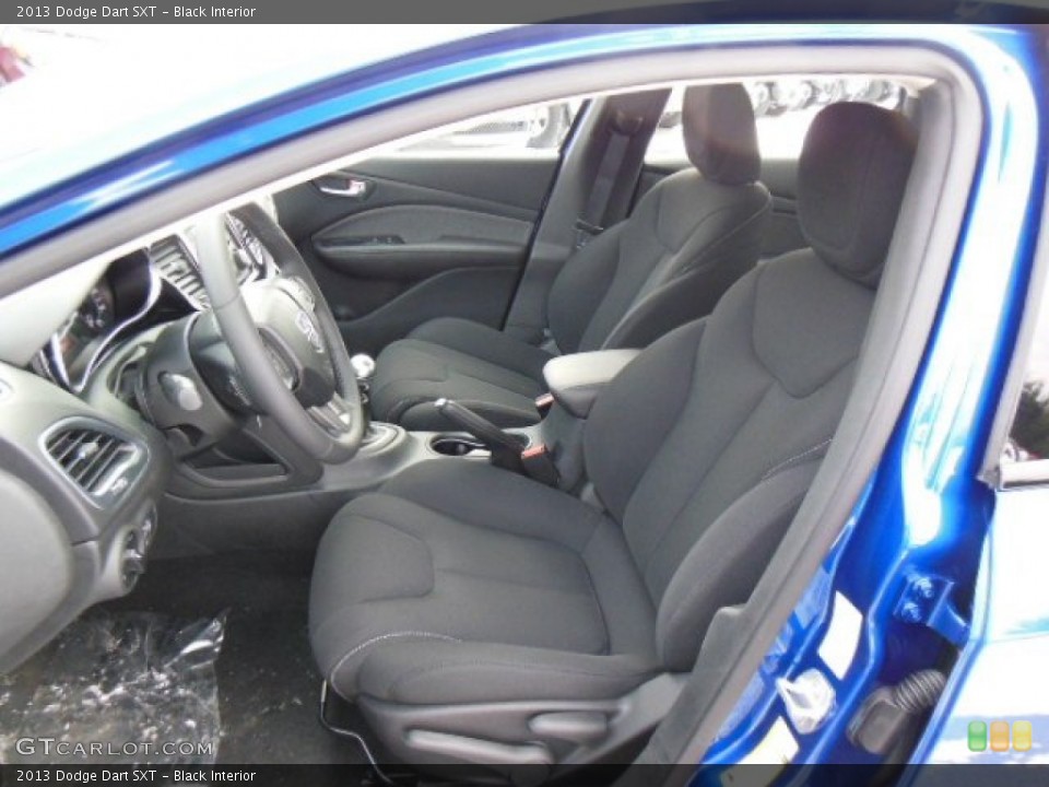 Black Interior Front Seat for the 2013 Dodge Dart SXT #76294426