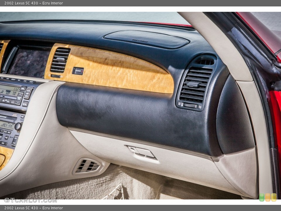 Ecru Interior Dashboard for the 2002 Lexus SC 430 #76295660