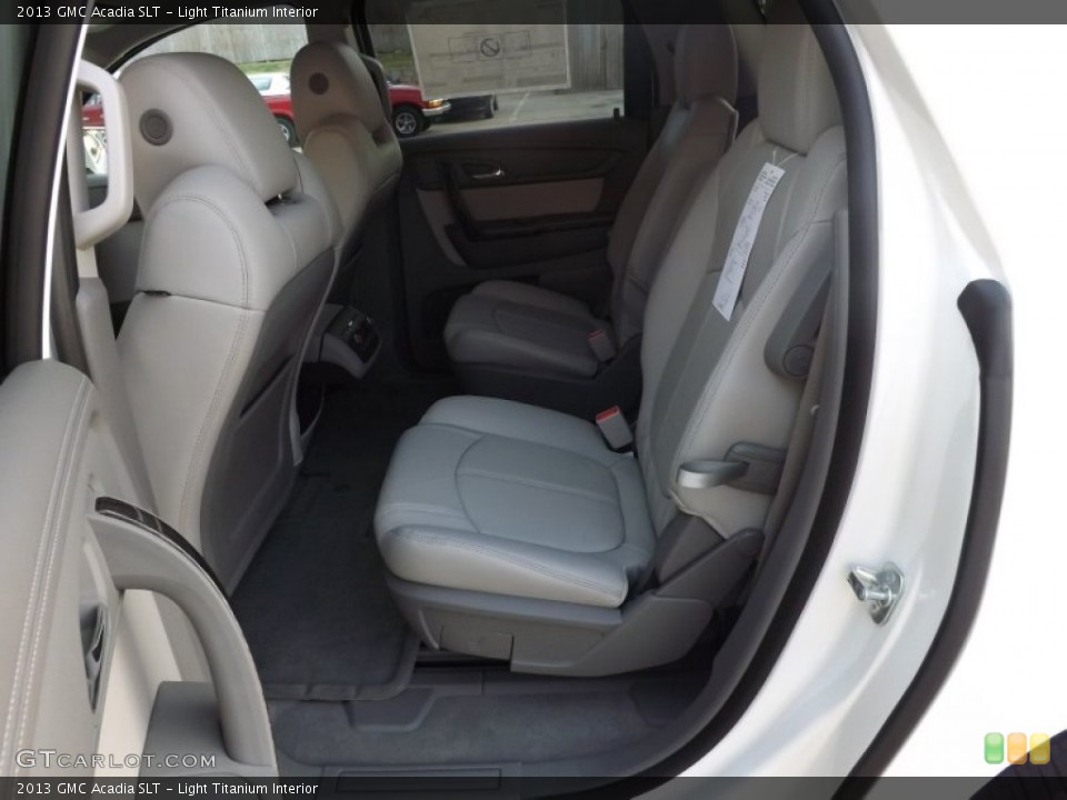 Light Titanium Interior Rear Seat for the 2013 GMC Acadia SLT #76295673