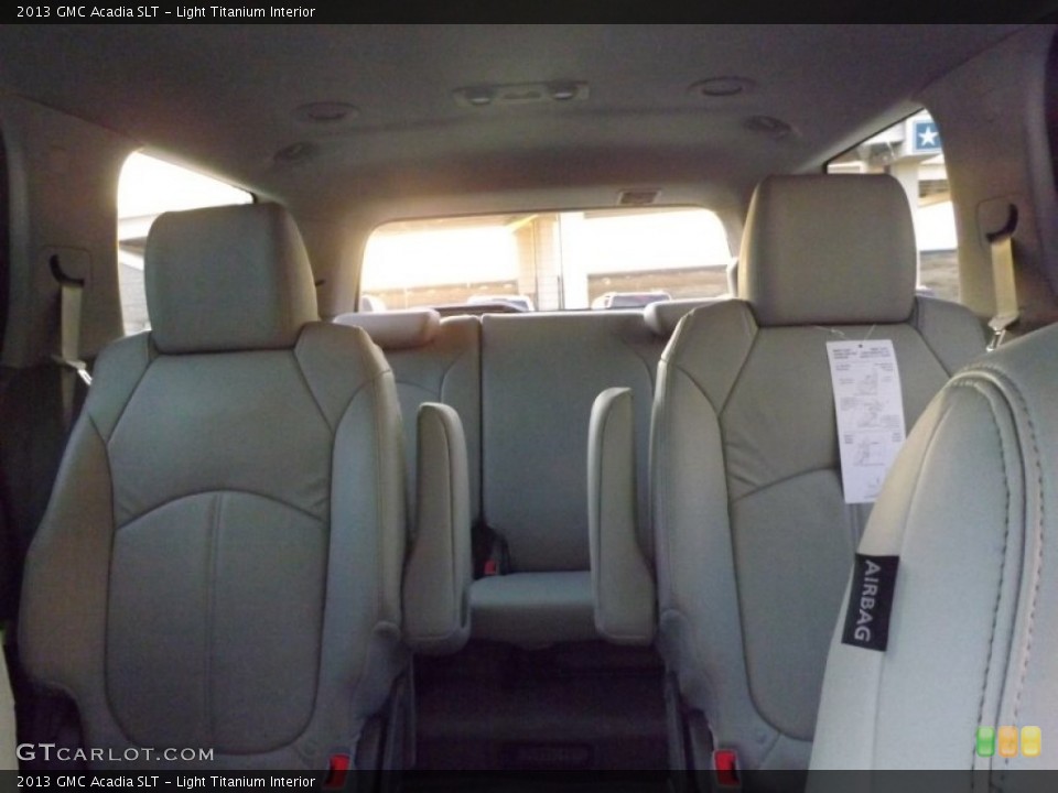 Light Titanium Interior Rear Seat for the 2013 GMC Acadia SLT #76295687