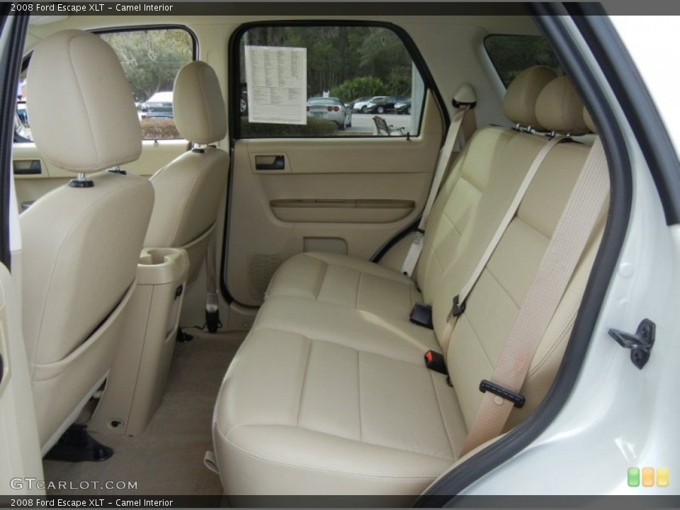 Camel Interior Rear Seat for the 2008 Ford Escape XLT #76295722