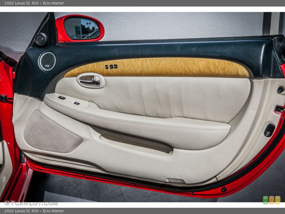 Ecru Interior Door Panel for the 2002 Lexus SC 430 #76295732