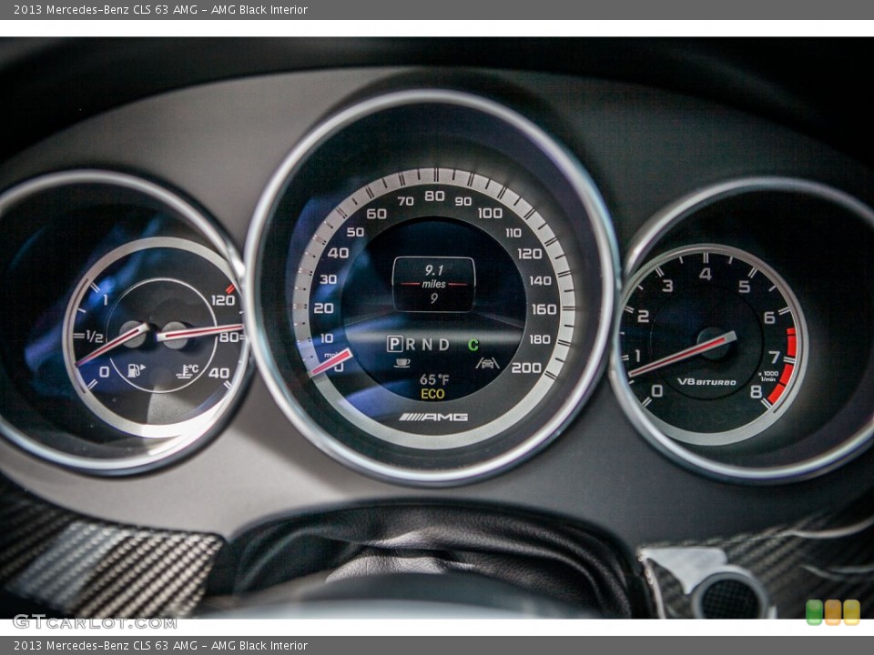 AMG Black Interior Gauges for the 2013 Mercedes-Benz CLS 63 AMG #76297324